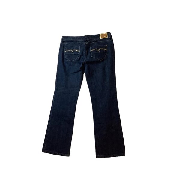 X2 Jeans Womens Size 8 Blue Denim Bootcut Mid-Rise Jeans Stretch - Picture 8 of 10